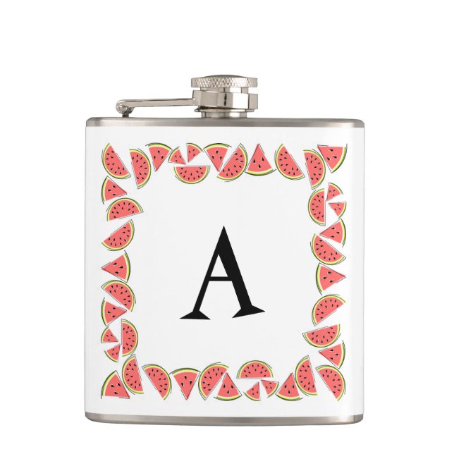 Monogram Flachmann (Vorderseite)