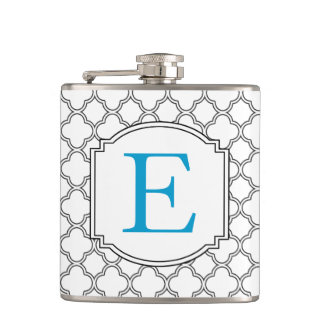 Monogram Flask Bridesmaid-Geschenk Flachmann