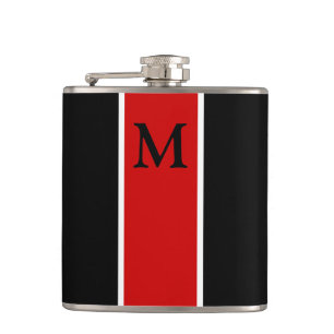 Monogram Flask Trauzeuge-Geschenk Flachmann