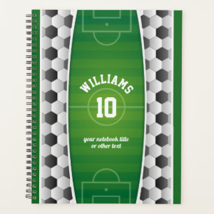 Monogram Football Fußballfeld Ball Sport Green Planer