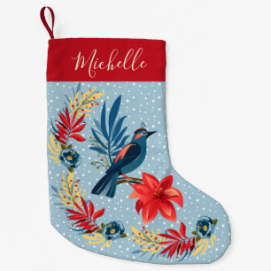 Monogram Frohe Weihnachten & ein glückliches neues Kleiner Weihnachtsstrumpf