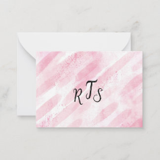 Monogram Fun Mitteilungskarte