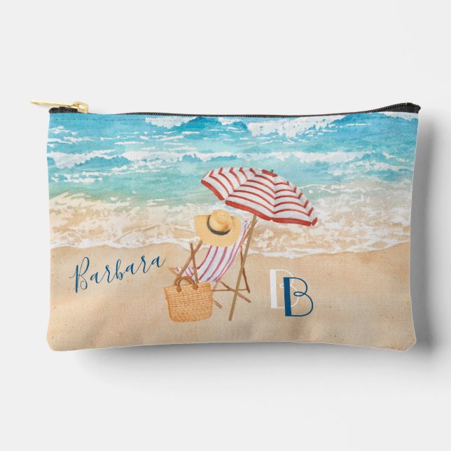 Monogram für die Bezeichnung der Aquarellfarbe Zubehörtasche (Vorderseite)