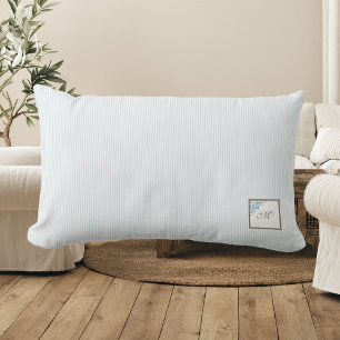 Monogram für die Blue Strip-Lilie Lendenkissen