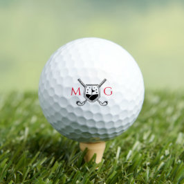 Monogram für Golfinitials Golfball