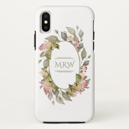 Monogram Garden Floral Case-Mate iPhone Hülle