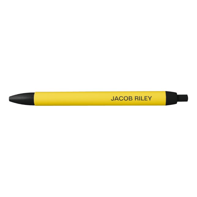 Monogram Gold Yellow Kugelschreiber (Vorderseite)