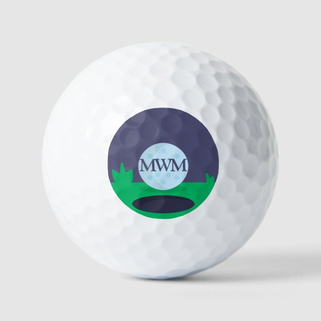 Monogram Golf Ball (Vorderseite)