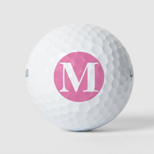 Monogram Golf Balls Golfball (Vorderseite)