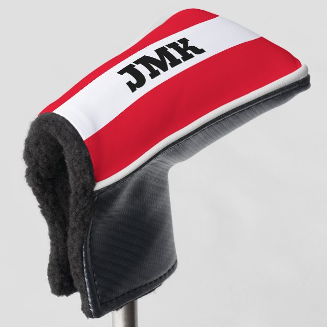 Monogram Golf Blade Putter Cover Golf Headcover (3/4 Vorderseite)