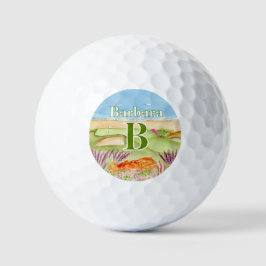 Monogram Golf Course by the Beach Golfball