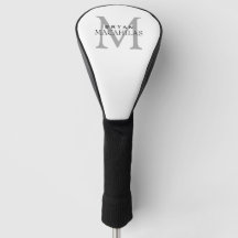 Monogram Golf Head Cover
