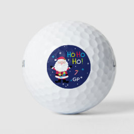 Monogram Ho Ho Ho Weihnachten Weihnachten Weihnach Golfball