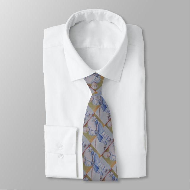 MONOGRAM HOCKEY PLAYER NECK KRAWATTE (Gebunden)