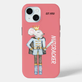 Monogram hübsch Nutcracker Weihnachtsrosa Case-Mate iPhone Hülle