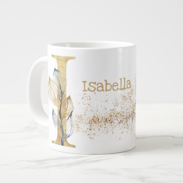 Monogram "I" Jumbo Tasse Soup Ice Cream (Vorderseite Links)