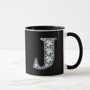 Monogram J Imitats Diamond Tasse