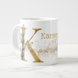Monogram "K" Jumbo Tasse Soup Ice Cream