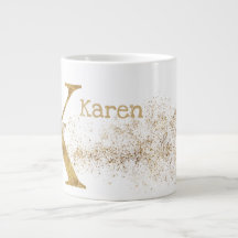Monogram "K" Jumbo Tasse Soup Ice Cream