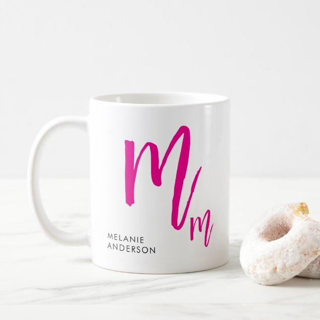 Monogram Kaffeetasse (Mit Donut)