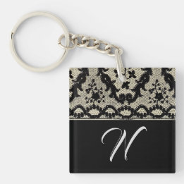 Monogram-Lace-Schlüsselanhänger Schlüsselanhänger