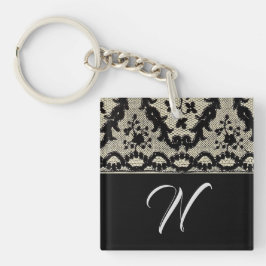 Monogram-Lace-Schlüsselanhänger Schlüsselanhänger