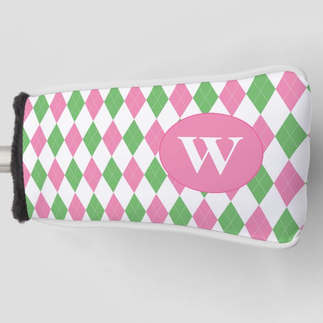 Monogram Ladies League Golf Head Cover Headcover (Vorderseite)