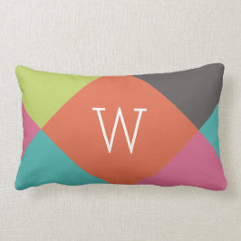 Monogram Lendenkissen