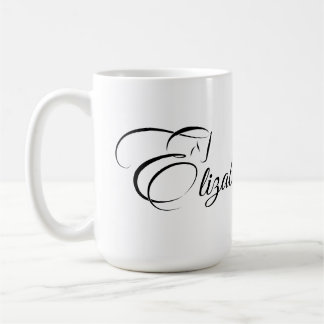 Monogram Letter E Horse Kaffeetasse