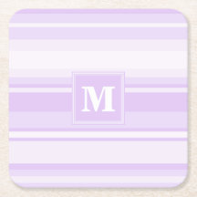 Monogram-Lilastreifen