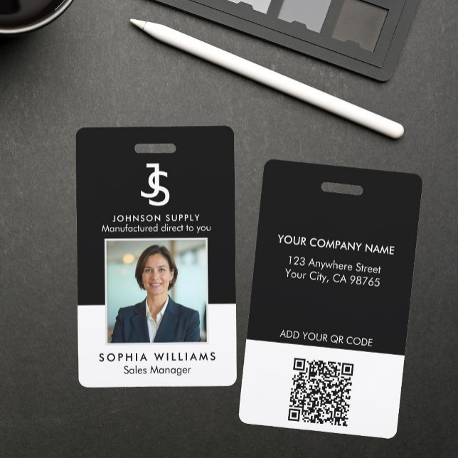 Monogram-Logo für moderne Unternehmen Ausweis (Von Creator hochgeladen)