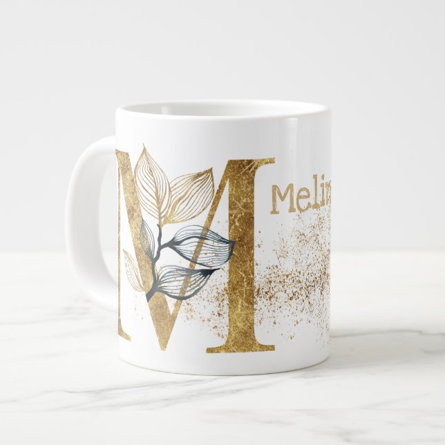 Monogram "M" Jumbo Tasse Soup Ice Cream (Vorderseite Links)