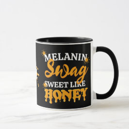 Monogram MELANIN Sweet Like Honey SWAG Tasse