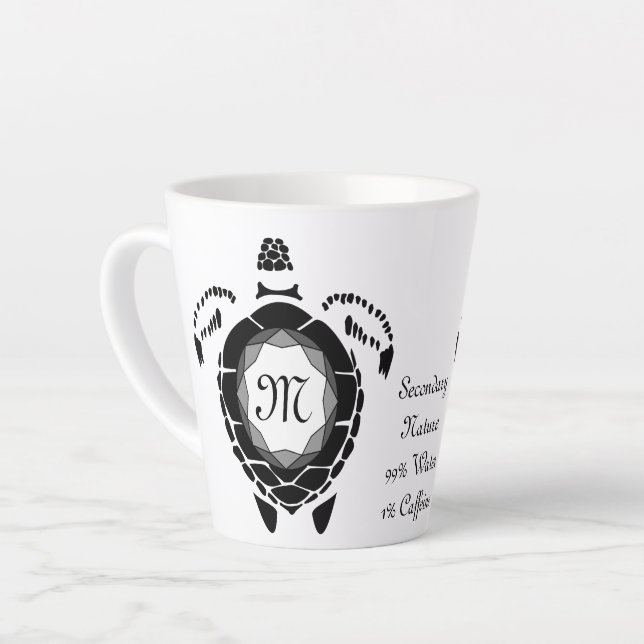 Monogram Milchtasse (Linke Ecke)