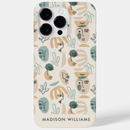 Monogram Minimal Modern Case-Mate iPhone Case