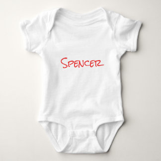 Monogram minimalist custom name baby strampler
