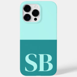 Monogram Minimalistisch Stylish Case-Mate iPho iPhone 14 Pro Max Hülle