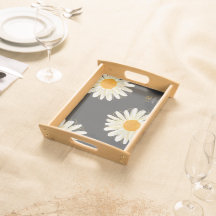 Monogram Minimalistisch Watercolol Chamomiles