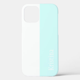 MONOGRAM MINT VERT ET coque iphone BLANC