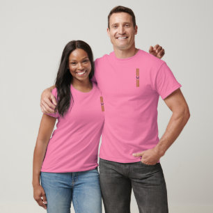Monogram Modern Citron Streifen T-Shirt
