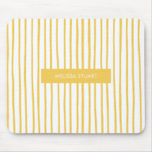 Monogram Modern Gelbe Streifen
