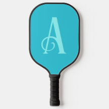 Monogram Modern Minimal Aquamarin