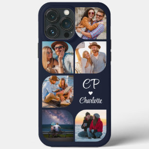 Monogram Name 6 Foto Modern Trendly Simple Case-Mate iPhone Hülle