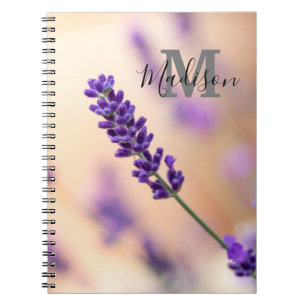 Monogram Name Journal-Notebook mit benutzerdefinie Notizblock