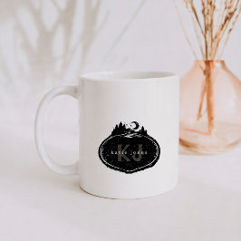 Monogram Nature Stamp | Custom Name Kaffeetasse