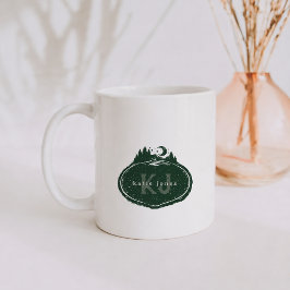 Monogram Nature Stamp | Custom Name Kaffeetasse