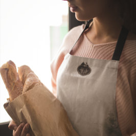 Monogram Nature Stamp | Custom Name Schürze