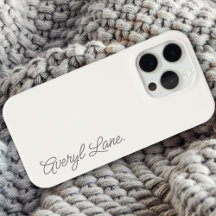 Monogram Neutral Moderne Minimalistisch Stylish Sc