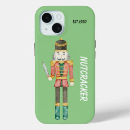 Monogram Niedlich Greenery Case-Mate iPhone Hülle