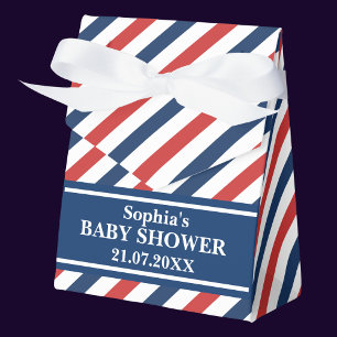 Monogram Niedlich Pattern Baby Dusche Geschenkschachtel